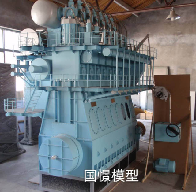 益阳发动机模型